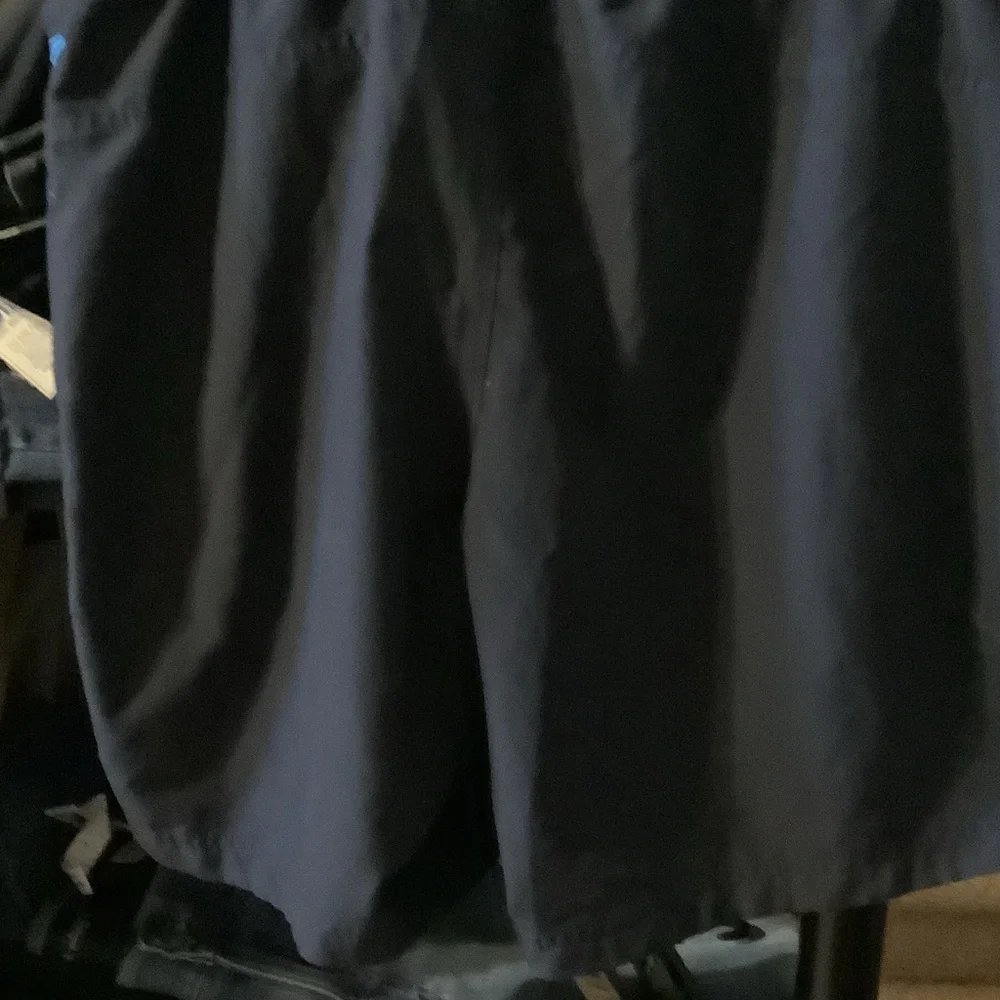 Speedo Dark Swim Shorts‎ with Blue Highlights